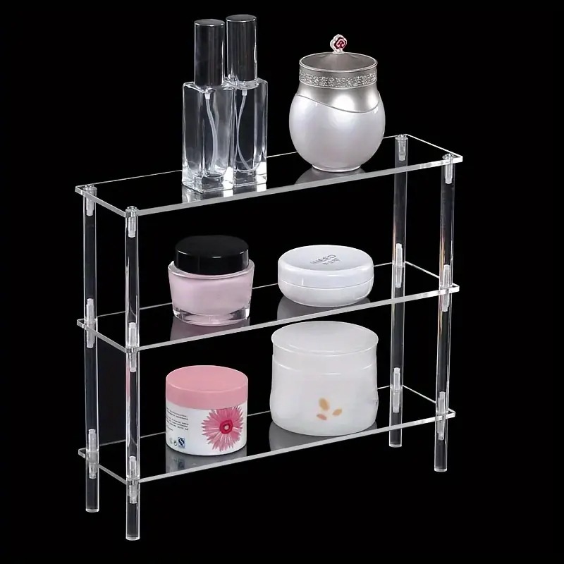 Perfume Fragrance Holder - Penyangga Akrilik Vertikal, Organizer Parfum, Rak