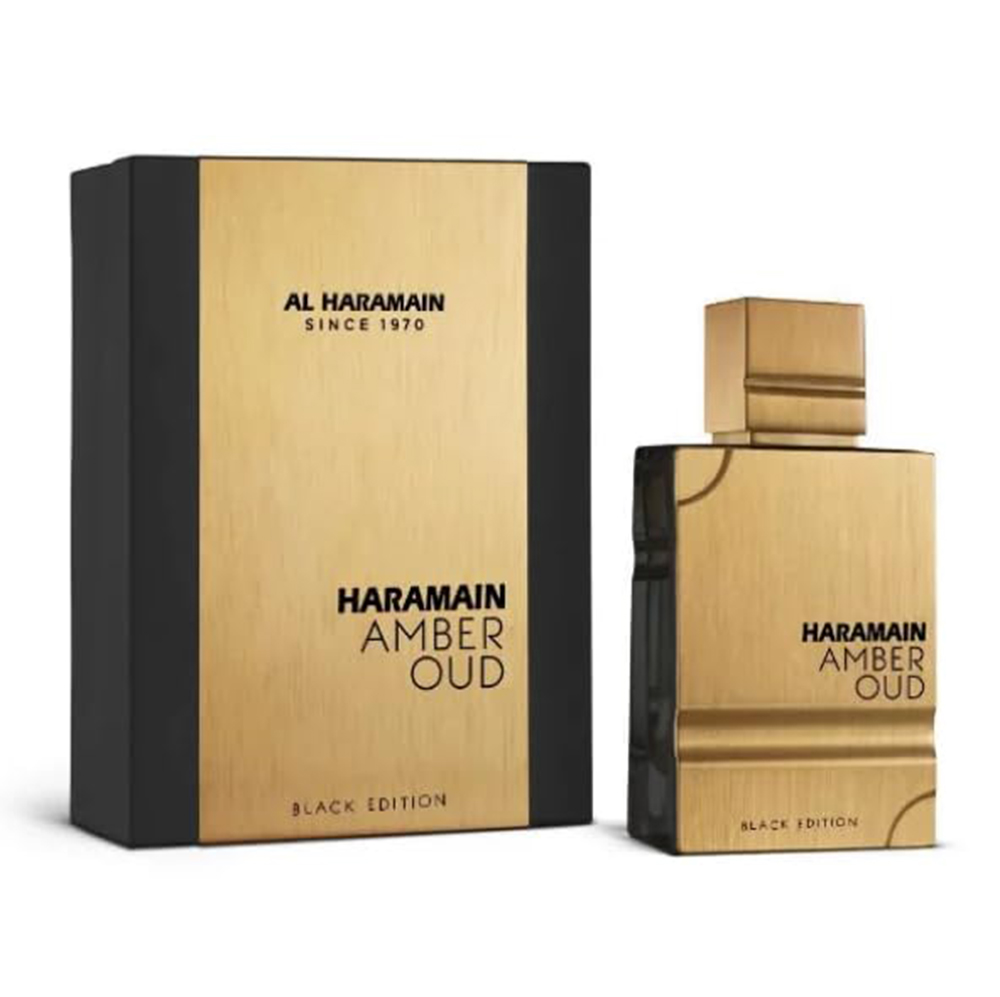 Oud Perfume Spray - AL HARAMAIN Amber Oud Edisi Hitam,