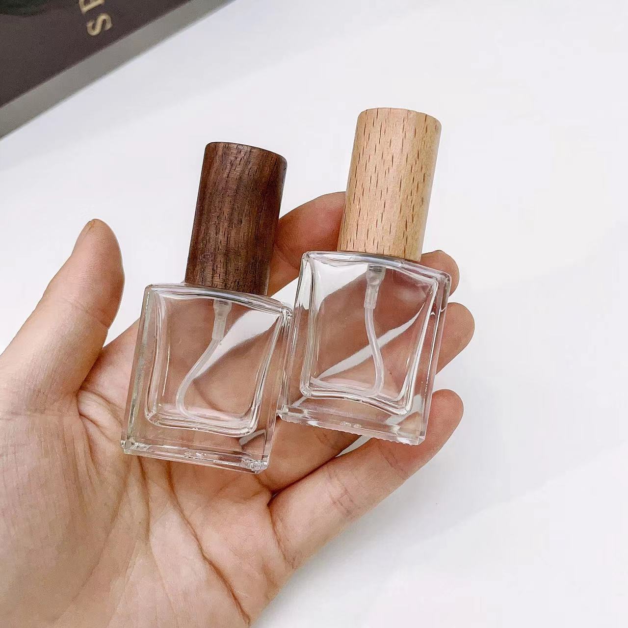 Oud Perfume Spray - Botol semprot parfum kaca tebal transparan