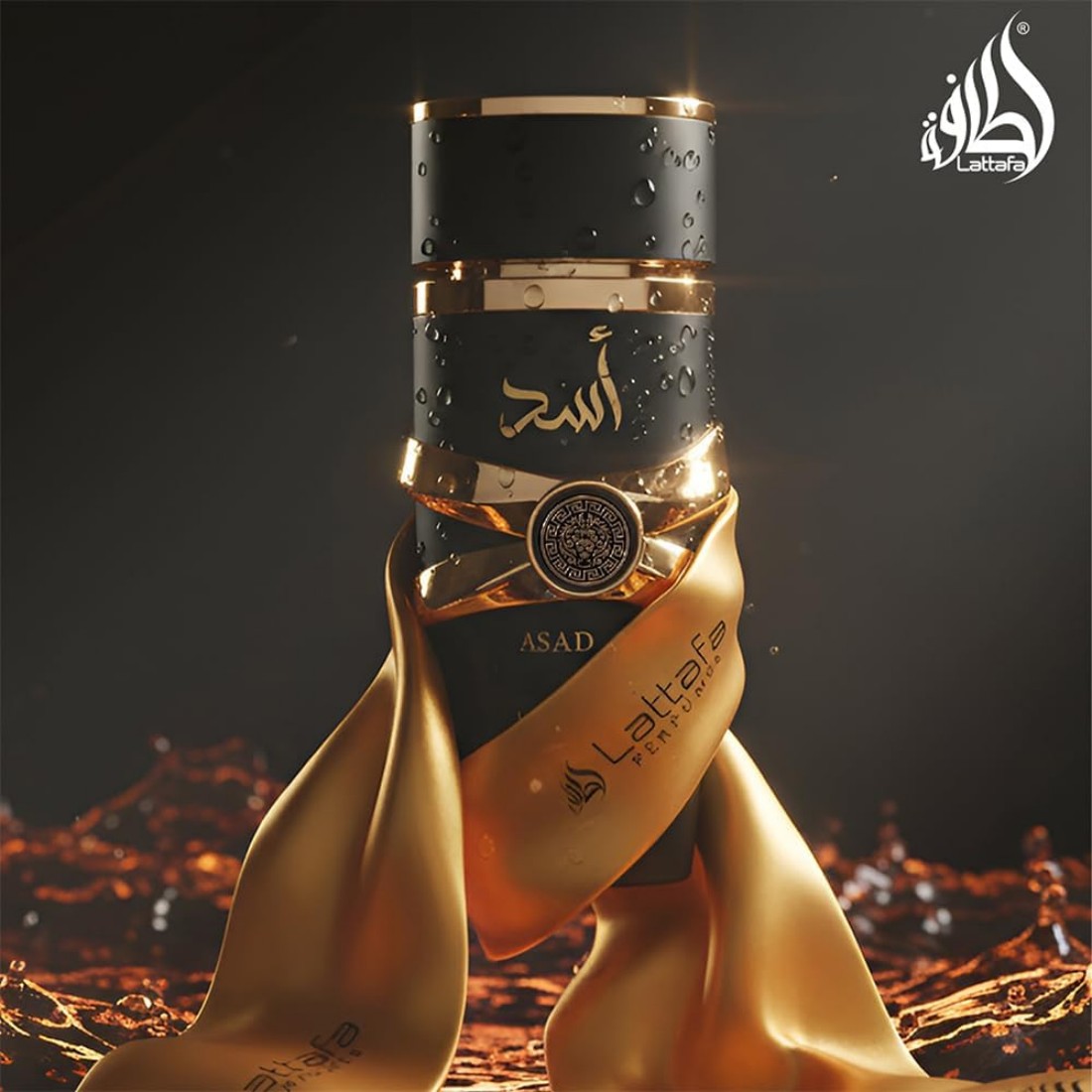 Oud Perfume Spray - Lattafa Perfumes Asad untuk Unisex Eau