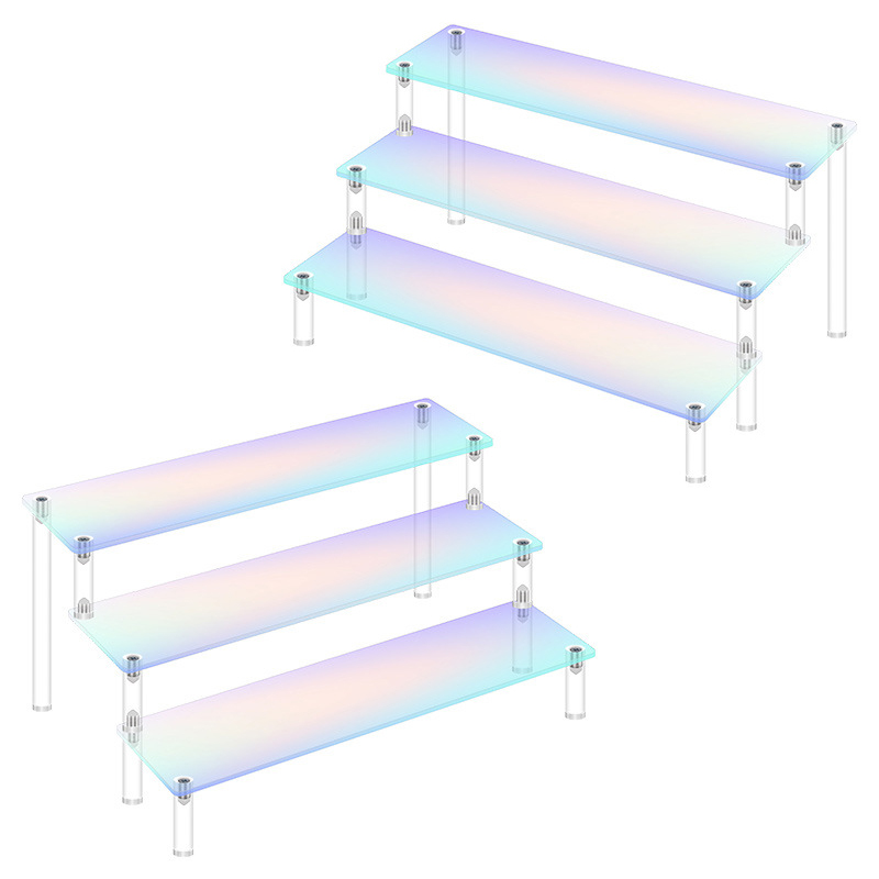 1-5 tingkat akrilik warna-warn - Perfume Fragrance Holder ulasan dan harga