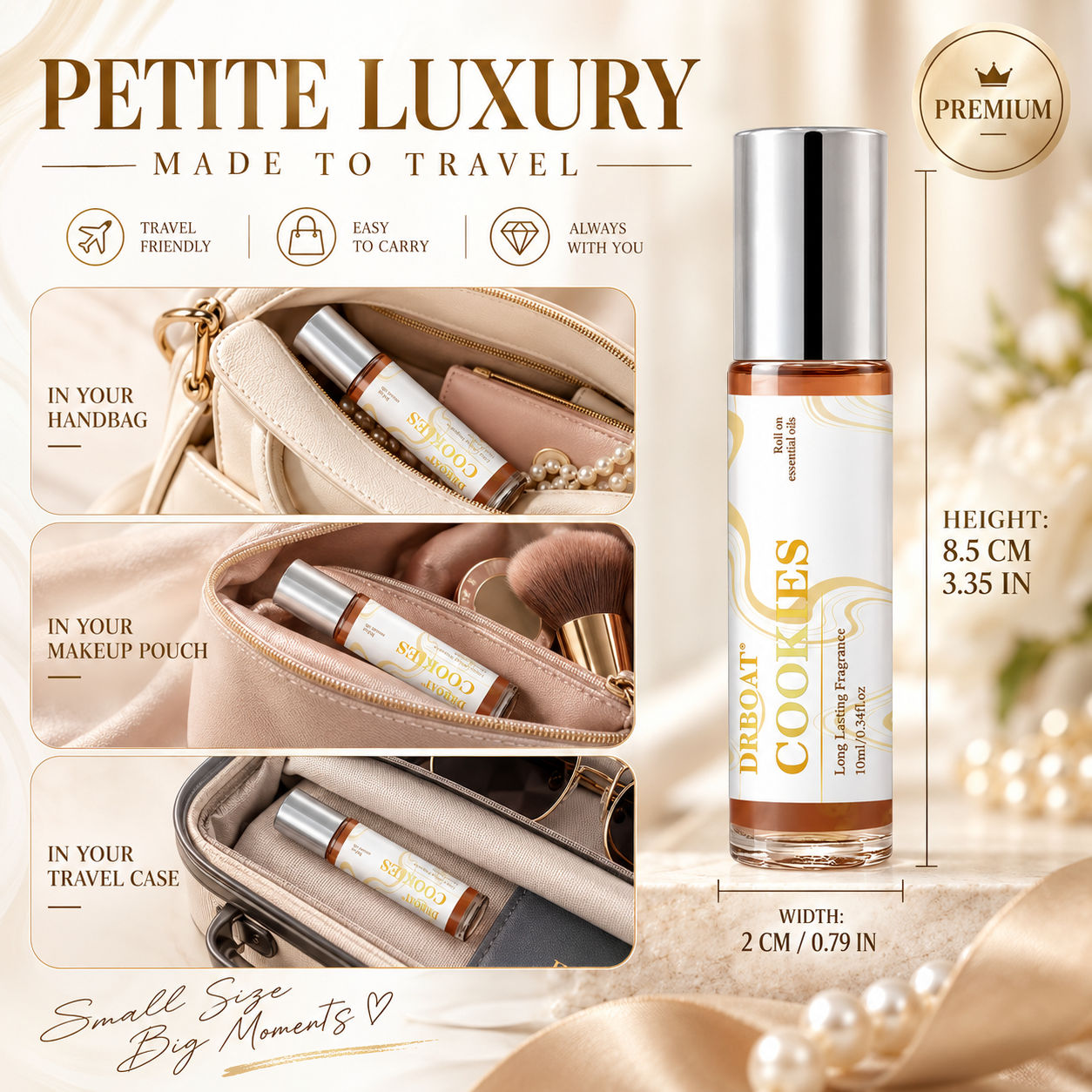 Minyak Parfum Roll-on Cookies  - Perfume Fragrance Oil ulasan dan harga
