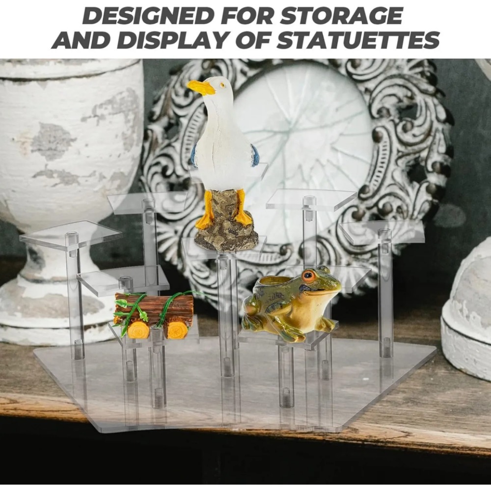Rak Pajangan Akrilik 8/10 Ting - Perfume Fragrance Holder ulasan dan harga